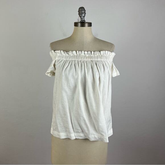 Free People Everything Set Off Shoulder Top - Picture 2 of 9